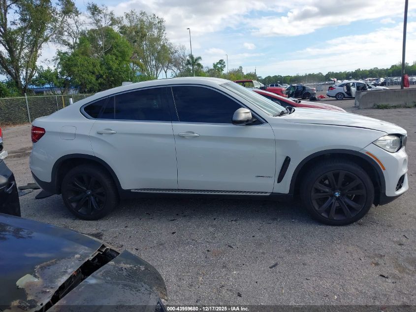 2017 BMW X6 Sdrive35I VIN: 5UXKU0C58H0F99733 Lot: 43959680