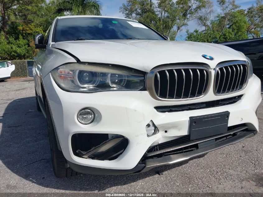 2017 BMW X6 Sdrive35I VIN: 5UXKU0C58H0F99733 Lot: 43959680