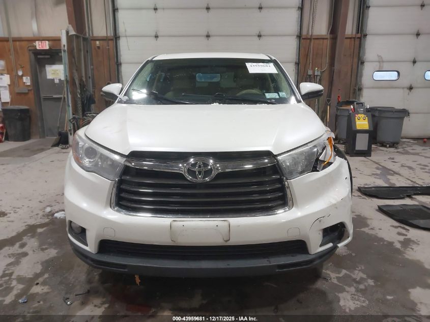 2015 Toyota Highlander Le Plus V6 VIN: 5TDBKRFH6FS221984 Lot: 43959681