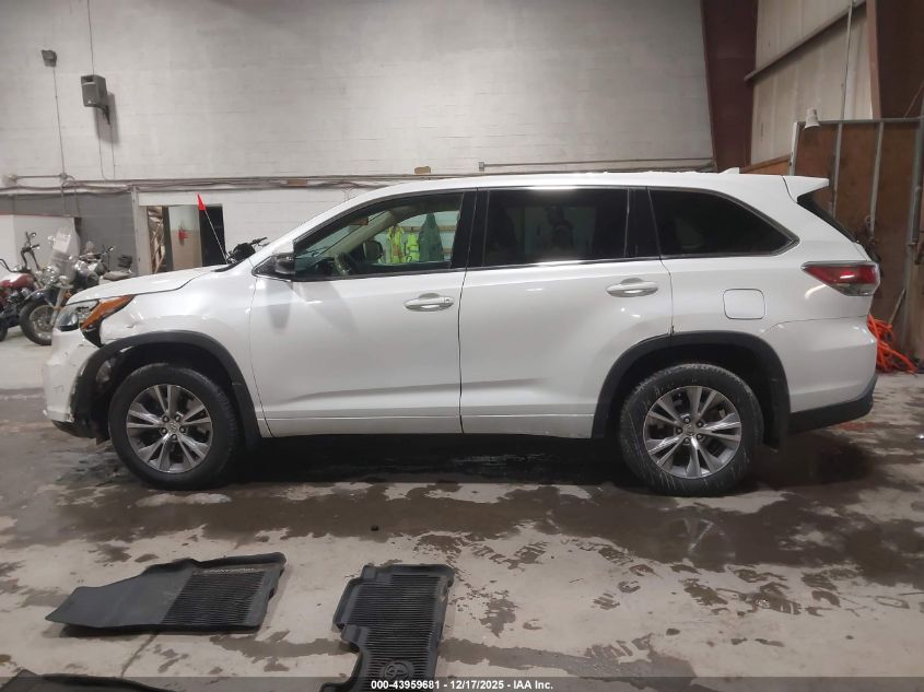 2015 Toyota Highlander Le Plus V6 VIN: 5TDBKRFH6FS221984 Lot: 43959681