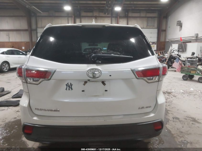 2015 Toyota Highlander Le Plus V6 VIN: 5TDBKRFH6FS221984 Lot: 43959681