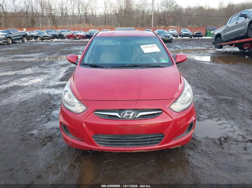 2014 Hyundai Accent Gls VIN: KMHCT4AE6EU722364 Lot: 43959695