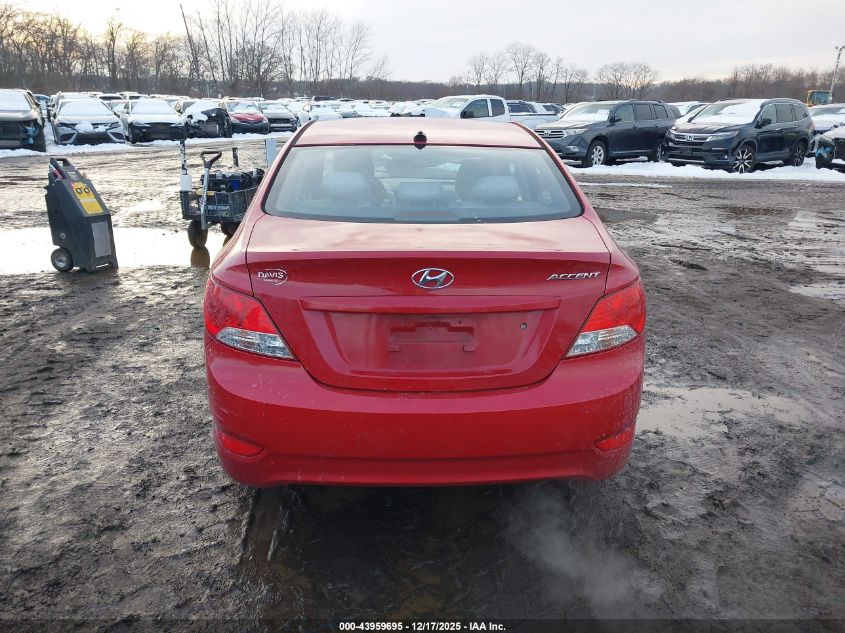 2014 Hyundai Accent Gls VIN: KMHCT4AE6EU722364 Lot: 43959695