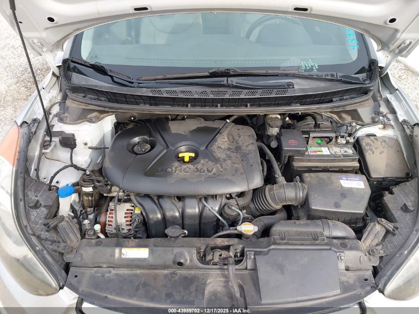 2011 Hyundai Elantra Gls (Ulsan Plant) VIN: KMHDH4AE3BU134388 Lot: 43959702