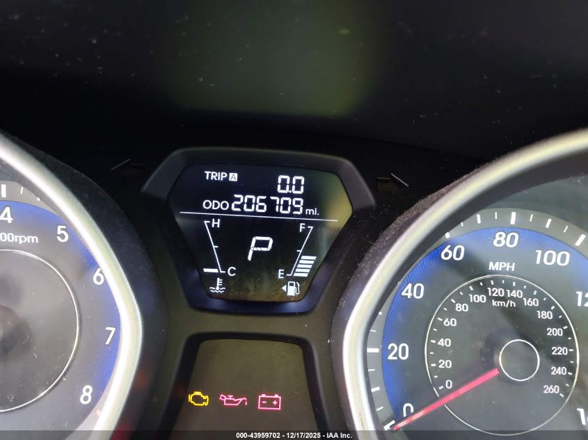 2011 Hyundai Elantra Gls (Ulsan Plant) VIN: KMHDH4AE3BU134388 Lot: 43959702