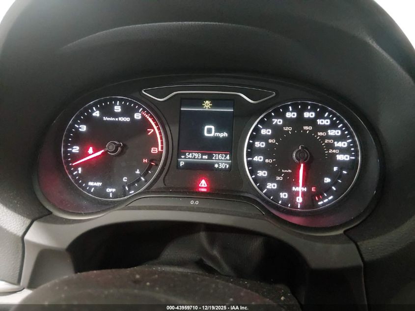 2020 Audi A3 Premium 45 Tfsi S Line Quattro S Tronic VIN: WAUBEGFF6LA100372 Lot: 43959710