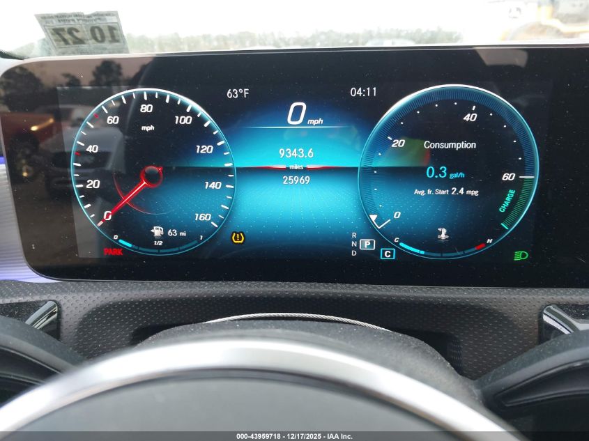 2022 Mercedes-Benz A 220 4Matic VIN: W1K3G4FB9NJ349058 Lot: 43959718