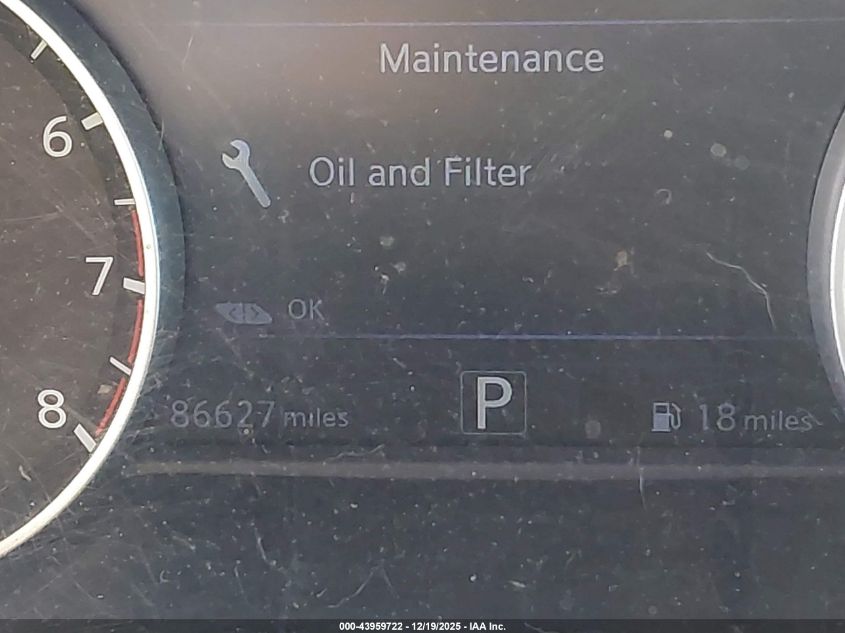 2017 Nissan Murano Platinum VIN: 5N1AZ2MGXHN157395 Lot: 43959722