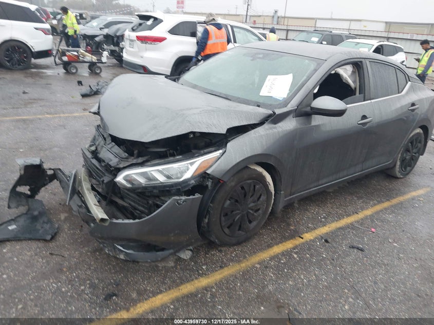 VIN 3N1AB8BV7MY278463 2021 NISSAN SENTRA S XTRONIC CVT