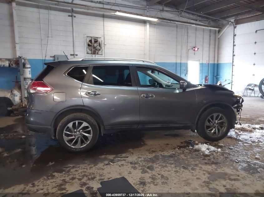 2015 Nissan Rogue Sl VIN: 5N1AT2MV5FC890754 Lot: 43959737