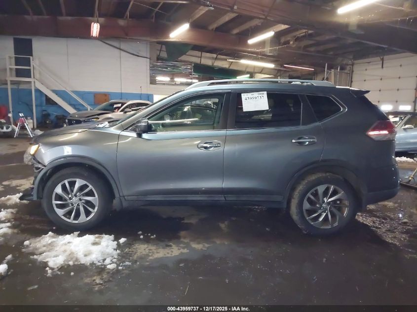 2015 Nissan Rogue Sl VIN: 5N1AT2MV5FC890754 Lot: 43959737
