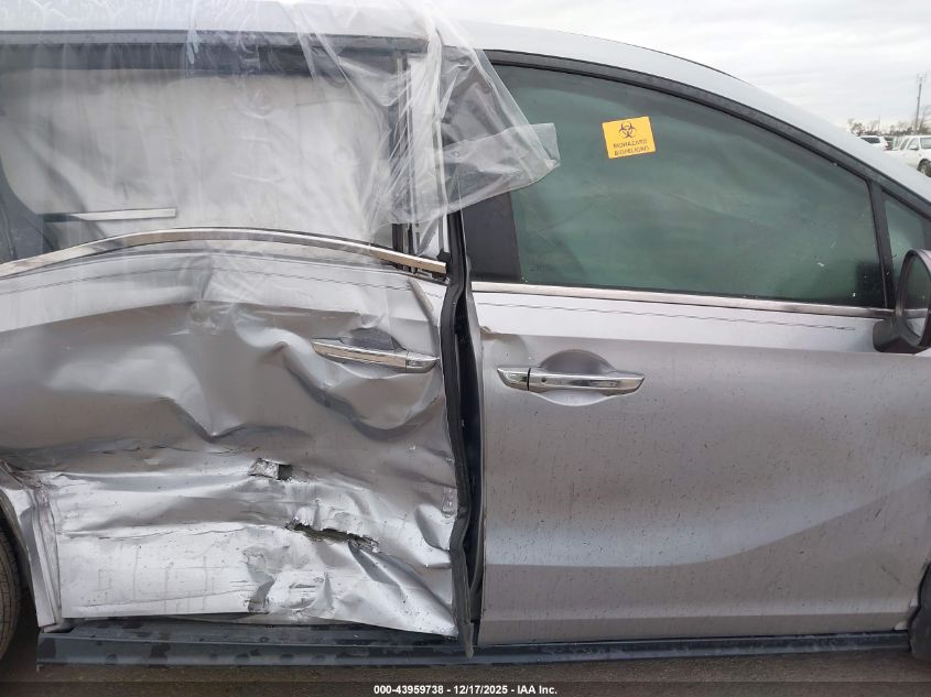 2020 Honda Odyssey Ex-L/Ex-L W/Navi Res VIN: 5FNRL6H75LB047713 Lot: 43959738