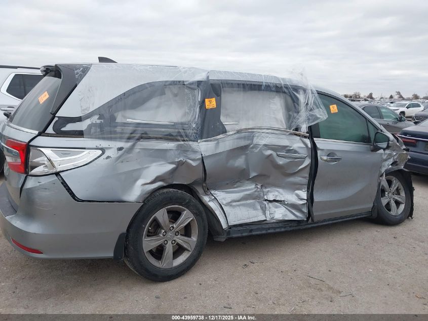 2020 Honda Odyssey Ex-L/Ex-L W/Navi Res VIN: 5FNRL6H75LB047713 Lot: 43959738