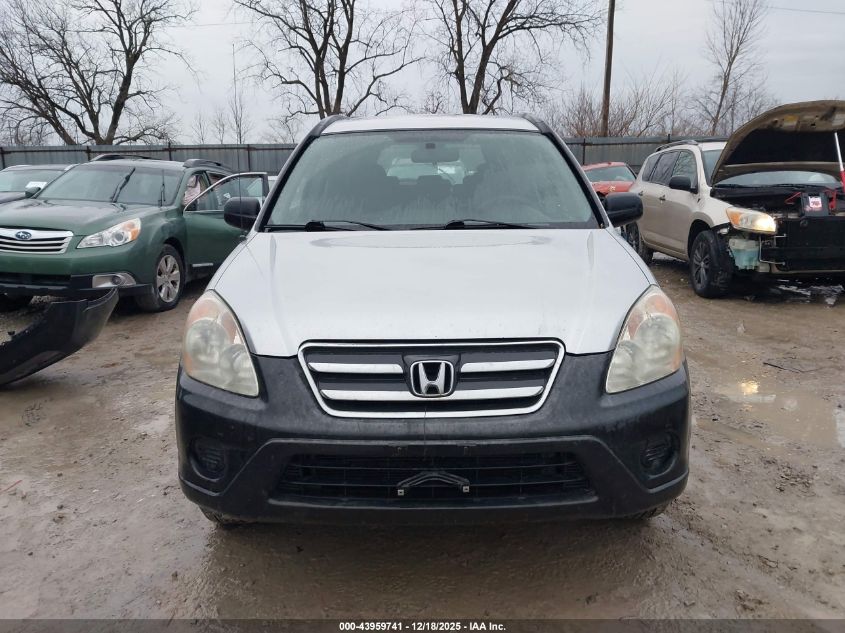 2005 Honda Cr-V Lx VIN: JHLRD68565C010636 Lot: 43959741