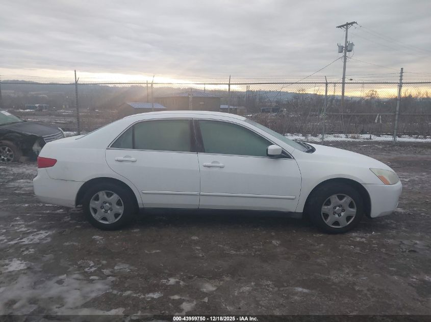 2005 Honda Accord 2.4 Lx VIN: 1HGCM56435A159963 Lot: 43959750