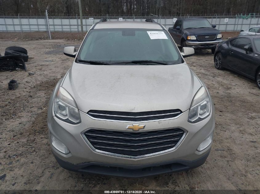 2016 Chevrolet Equinox Lt VIN: 2GNALCEK9G1173125 Lot: 43959751