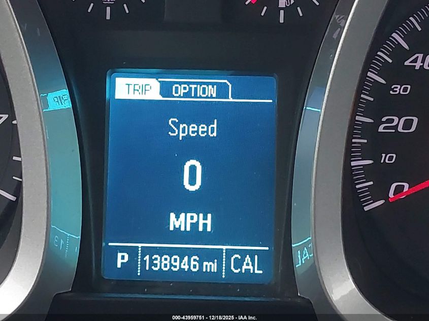 2016 Chevrolet Equinox Lt VIN: 2GNALCEK9G1173125 Lot: 43959751