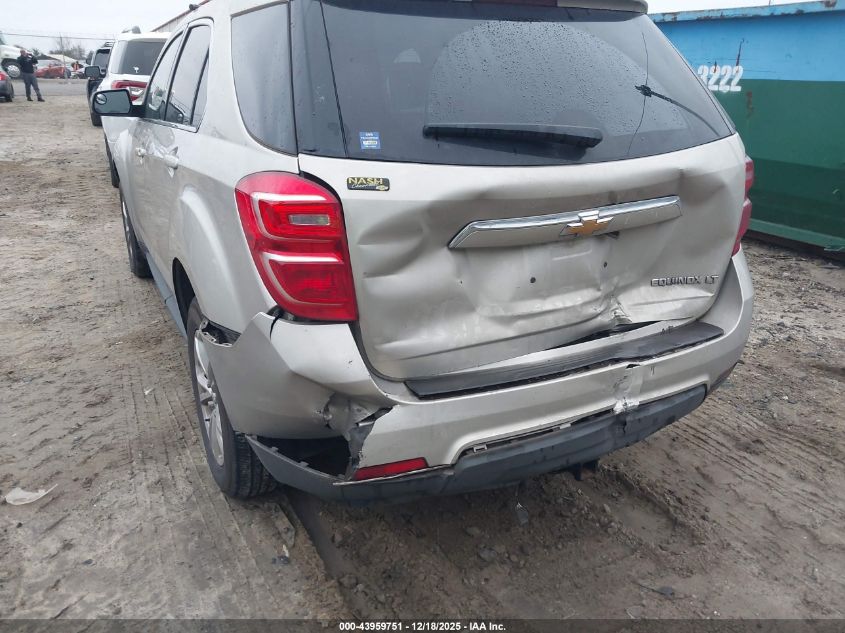 2016 Chevrolet Equinox Lt VIN: 2GNALCEK9G1173125 Lot: 43959751