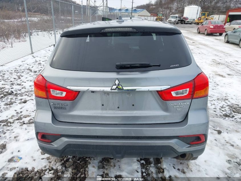 2018 Mitsubishi Outlander Sport 2.4 Se VIN: JA4AR3AW1JZ002460 Lot: 43959758