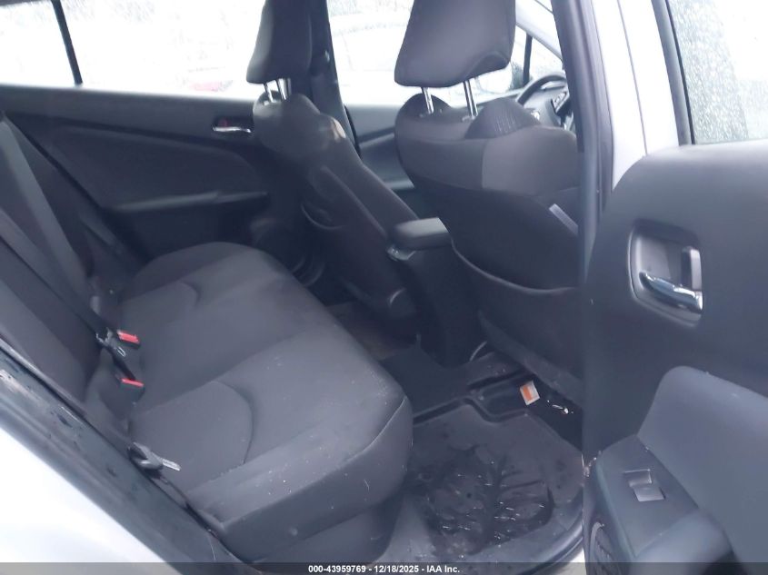 2021 Toyota Prius Le VIN: JTDKAMFU4M3134389 Lot: 43959769