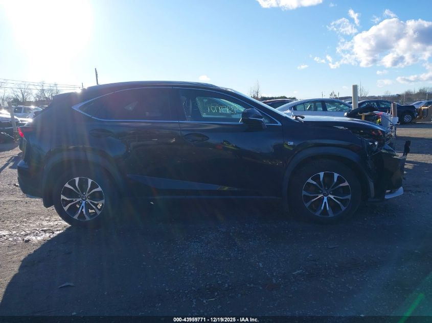 2016 Lexus Nx 200T F Sport VIN: JTJBARBZ1G2088767 Lot: 43959771