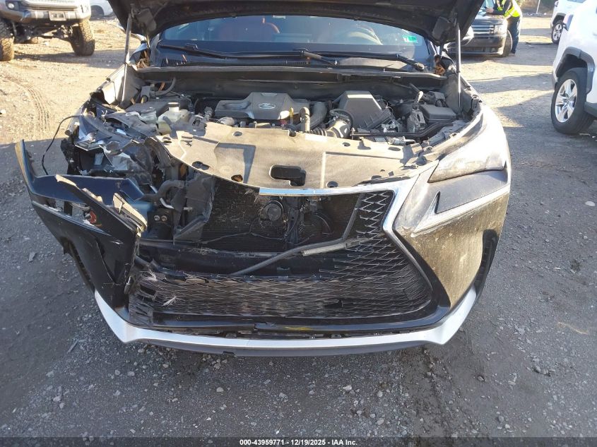 2016 Lexus Nx 200T F Sport VIN: JTJBARBZ1G2088767 Lot: 43959771