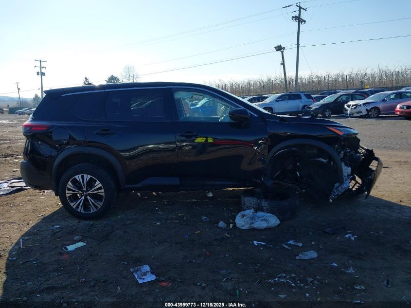2021 Nissan Rogue Sv Intelligent Awd VIN: JN8AT3BB9MW203777 Lot: 43959773