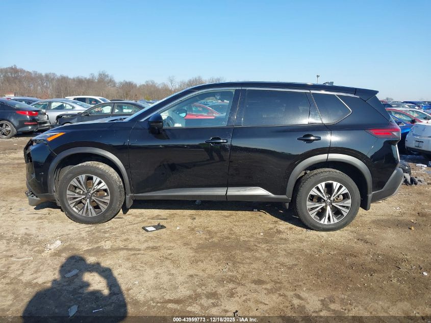 2021 Nissan Rogue Sv Intelligent Awd VIN: JN8AT3BB9MW203777 Lot: 43959773
