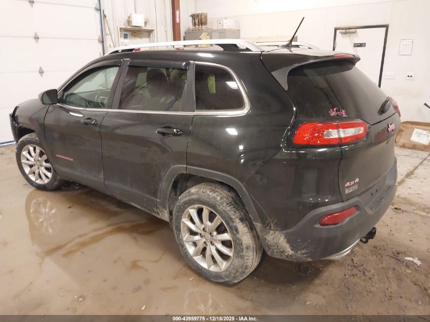 2015 Jeep Cherokee Limited VIN: 1C4PJMDS9FW667038 Lot: 43959775