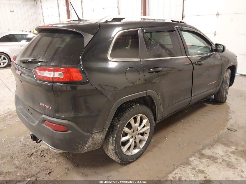 2015 Jeep Cherokee Limited VIN: 1C4PJMDS9FW667038 Lot: 43959775