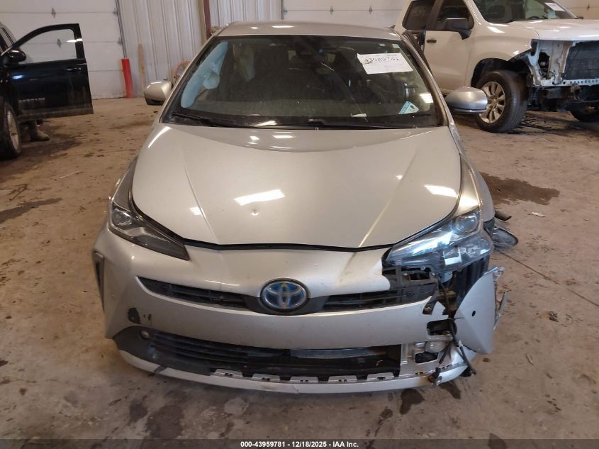 2021 Toyota Prius Le Awd-E VIN: JTDL9MFU9M3030980 Lot: 43959781