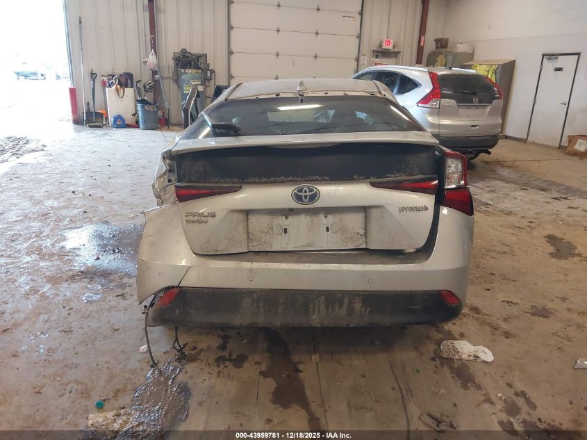 2021 Toyota Prius Le Awd-E VIN: JTDL9MFU9M3030980 Lot: 43959781