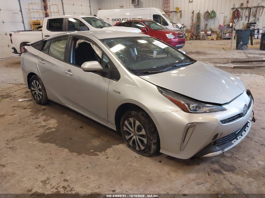 2021 Toyota Prius Le Awd-E VIN: JTDL9MFU9M3030980 Lot: 43959781