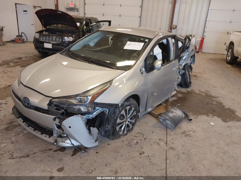 2021 Toyota Prius Le Awd-E VIN: JTDL9MFU9M3030980 Lot: 43959781