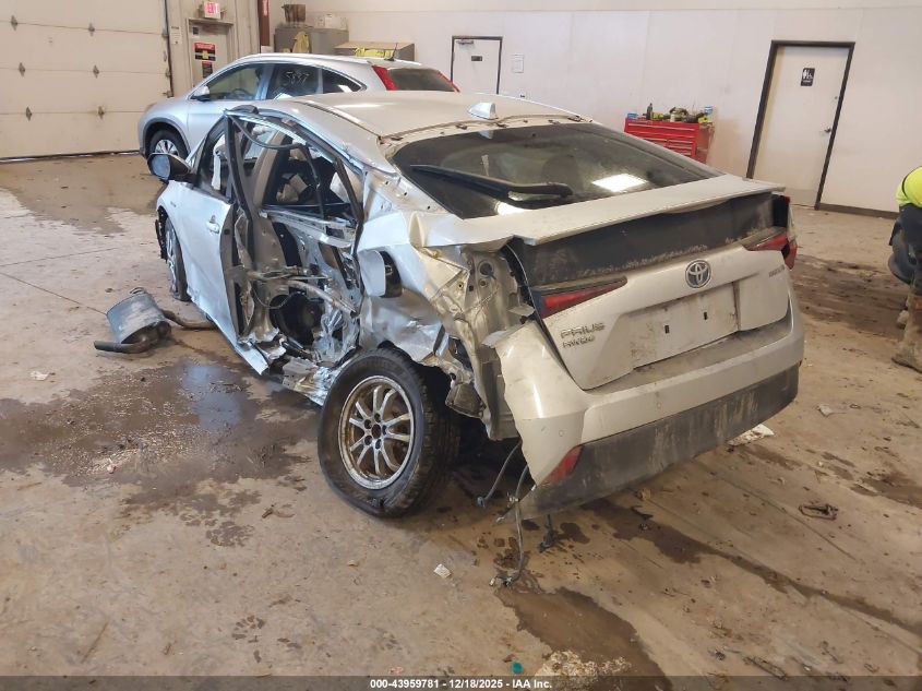 2021 Toyota Prius Le Awd-E VIN: JTDL9MFU9M3030980 Lot: 43959781