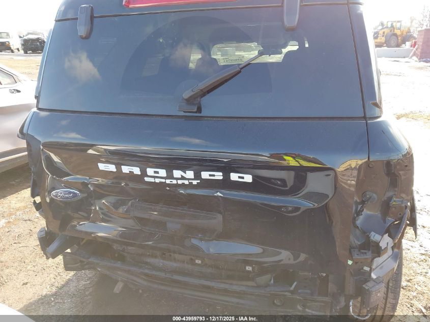 2024 Ford Bronco Sport Big Bend VIN: 3FMCR9B69RRE78628 Lot: 43959793