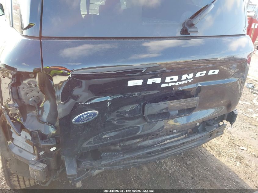 2024 Ford Bronco Sport Big Bend VIN: 3FMCR9B69RRE78628 Lot: 43959793