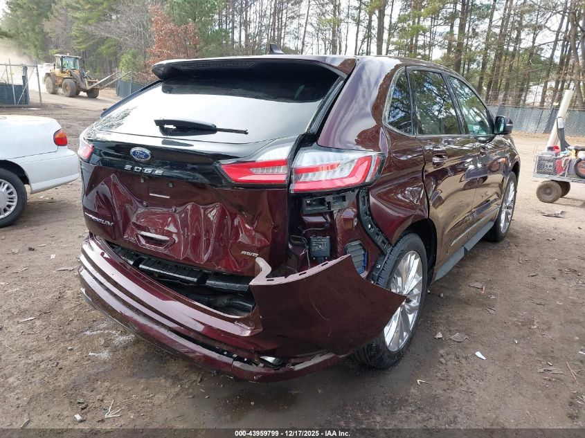 2024 Ford Edge Titanium VIN: 2FMPK4K97RBA16599 Lot: 43959799