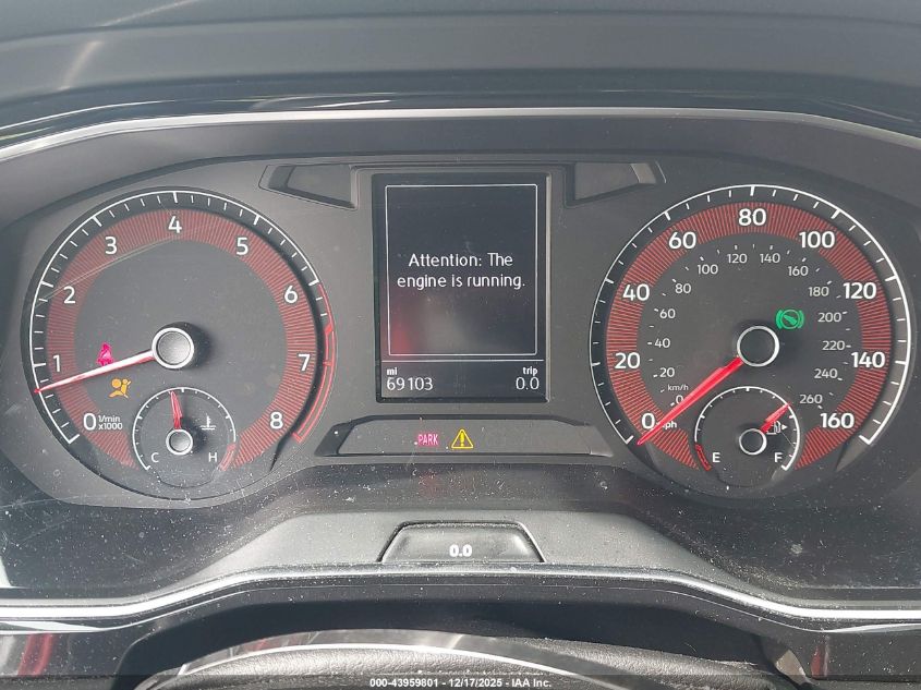 2019 Volkswagen Jetta 1.4T R-Line/1.4T S/1.4T Se VIN: 3VWC57BU7KM037096 Lot: 43959801