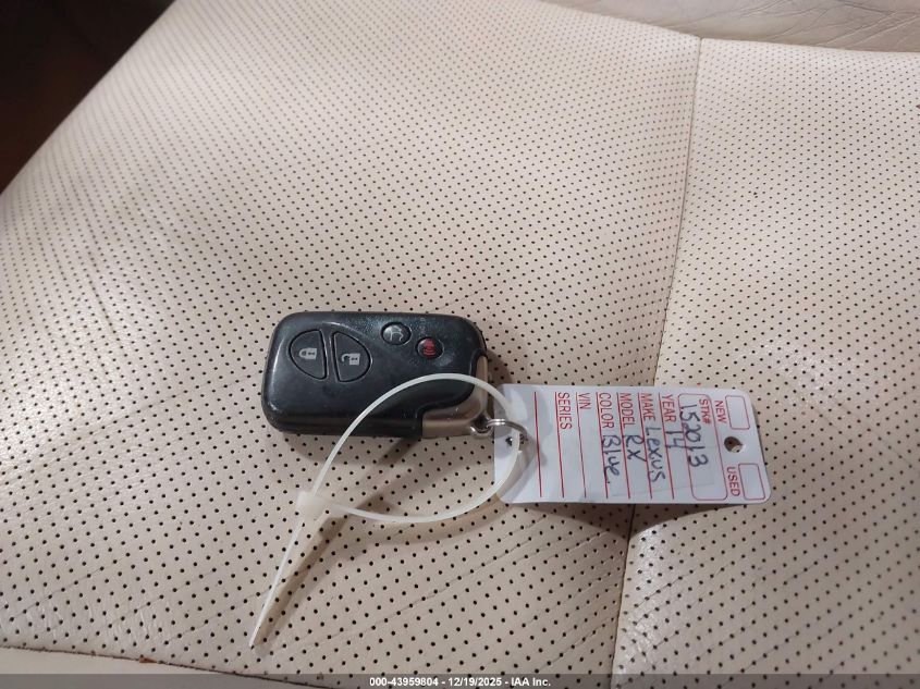 2014 Lexus Rx 350 VIN: 2T2BK1BA1EC228953 Lot: 43959804