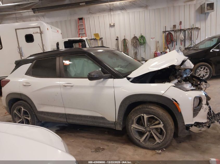 2021 Chevrolet Trailblazer Rs VIN: KL79MUSL7MB019341 Lot: 43959808