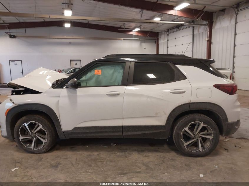 2021 Chevrolet Trailblazer Rs VIN: KL79MUSL7MB019341 Lot: 43959808