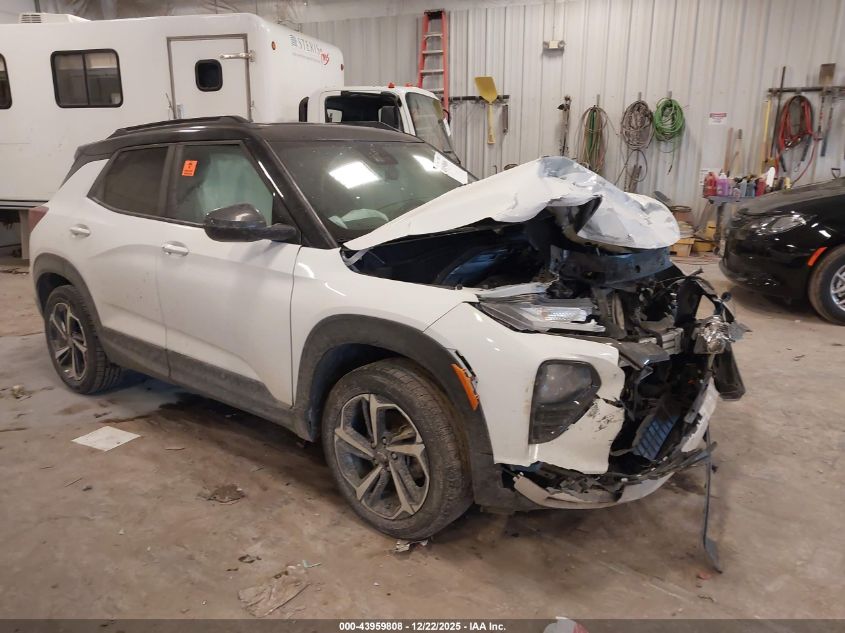 2021 Chevrolet Trailblazer Rs VIN: KL79MUSL7MB019341 Lot: 43959808