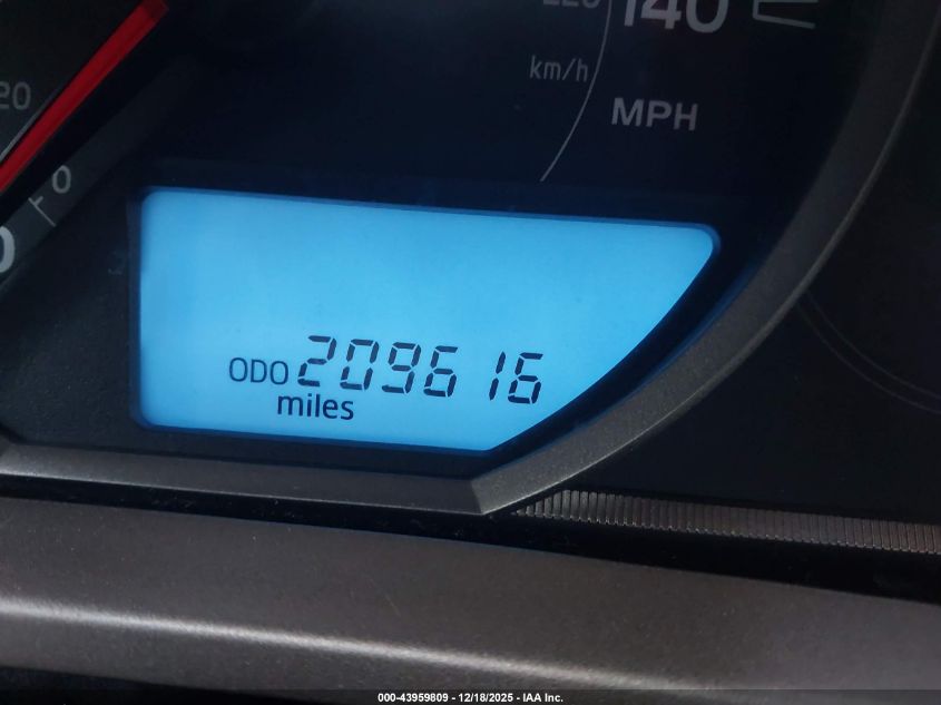 2013 Toyota Rav4 Xle VIN: 2T3RFREV9DW034390 Lot: 43959809