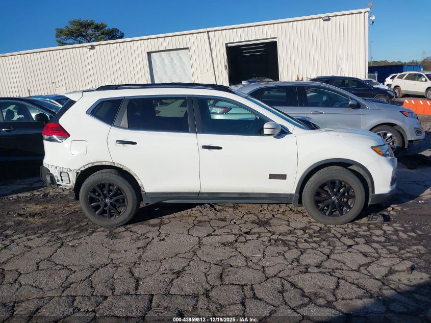 2017 Nissan Rogue Sv VIN: 5N1AT2MVXHC768457 Lot: 43959812