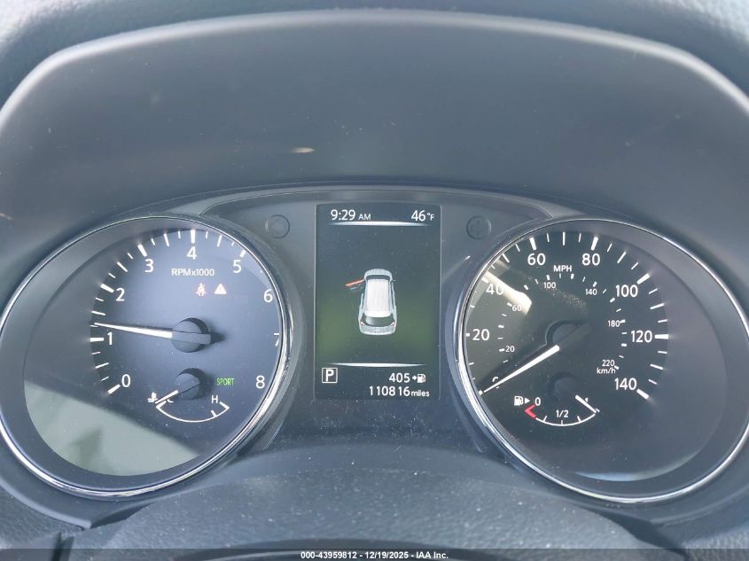 2017 Nissan Rogue Sv VIN: 5N1AT2MVXHC768457 Lot: 43959812