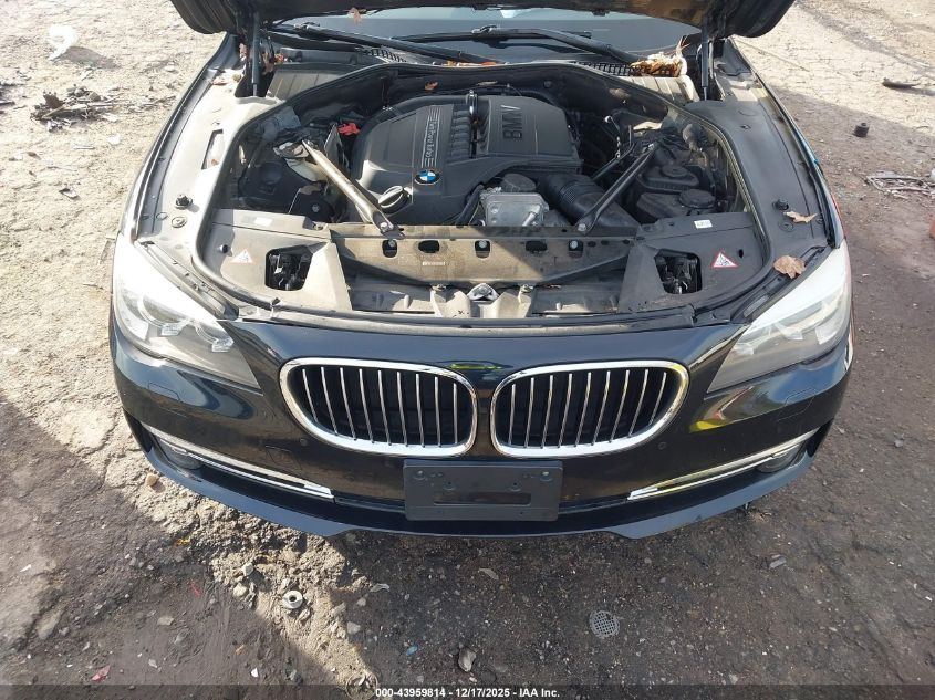 2015 BMW 740Li xDrive VIN: WBAYF4C53FD874101 Lot: 43959814