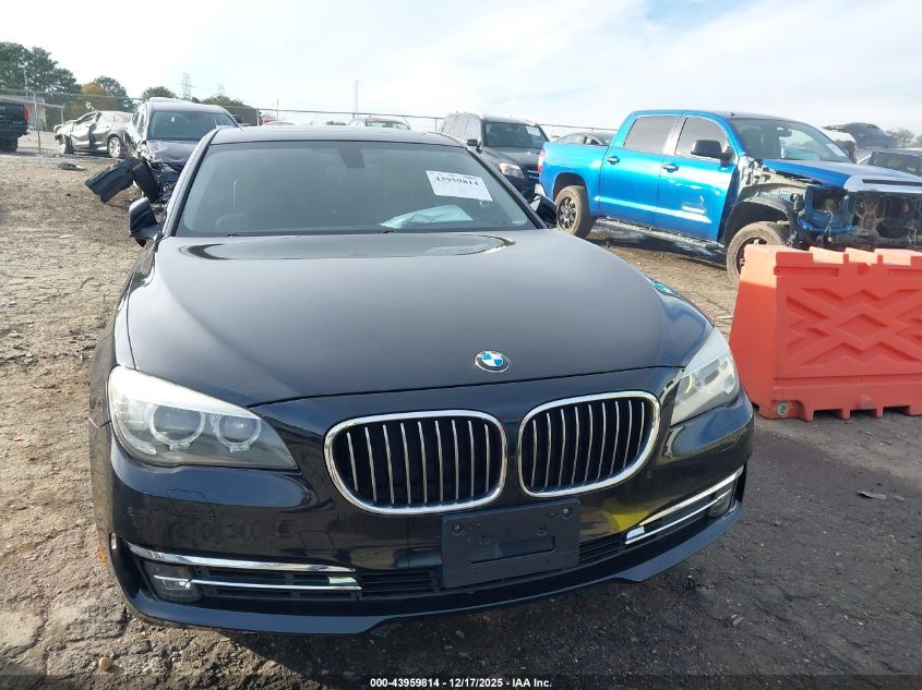 2015 BMW 740Li xDrive VIN: WBAYF4C53FD874101 Lot: 43959814