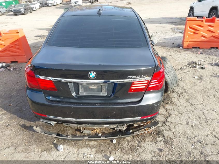 2015 BMW 740Li xDrive VIN: WBAYF4C53FD874101 Lot: 43959814