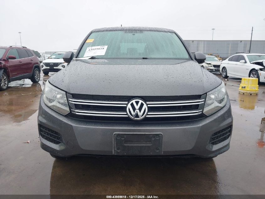 2012 Volkswagen Tiguan S VIN: WVGAV7AX4CW091359 Lot: 43959818